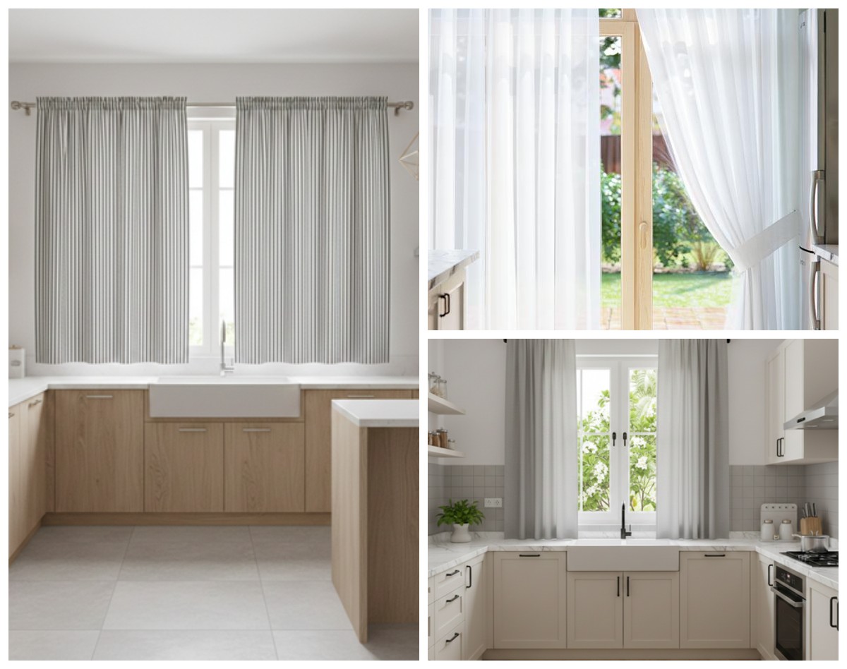 7 Inspirasi Gorden Dapur Minimalis Modern yang Bikin Ruangan Makin Estetik dan Nyaman