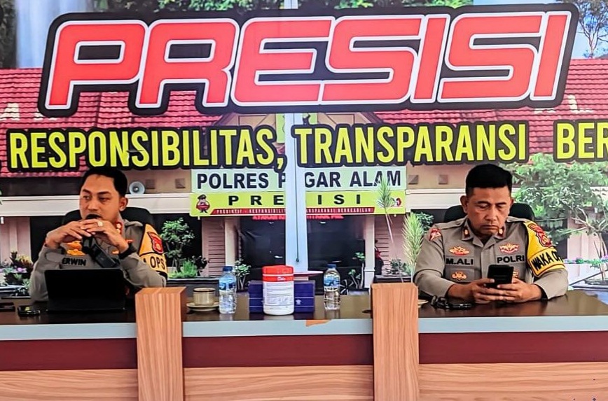 Wujud Nyata Polri, Agendakan Giat Bansos dan Bhaktikes di Pagar Alam