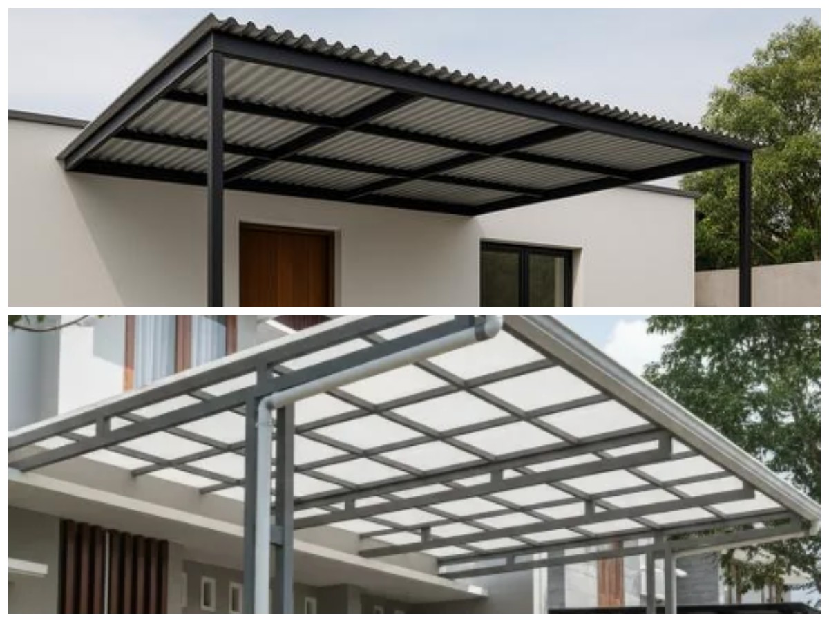 Hunian Makin Modern! 10 Model Kanopi Spandek Minimalis yang Kuat dan Estetik