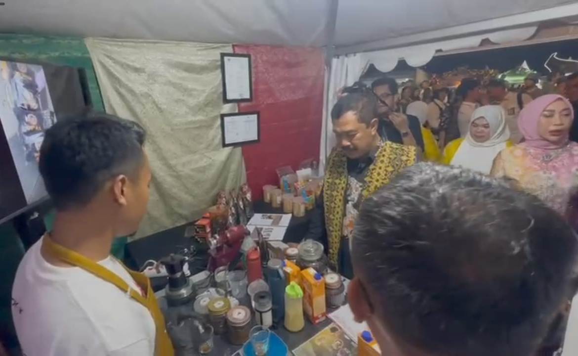 Ramaikan IPPAFest 2025, Lapas Pagar Alam Promosikan Kopi Lapaga