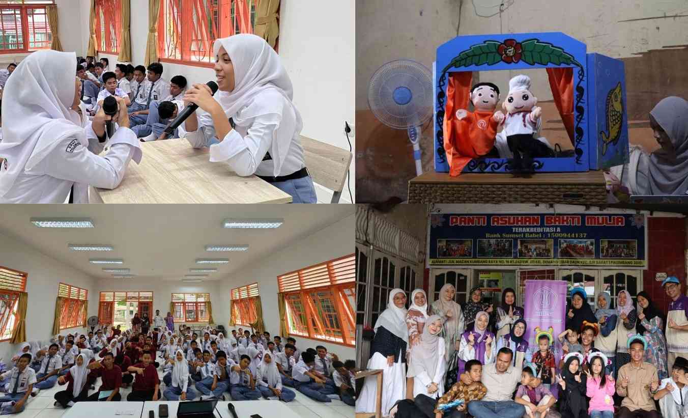 Menebar Ilmu dan Kepedulian, KKN Rekognisi UIN Raden Fatah Hadirkan Program Psikoedukasi