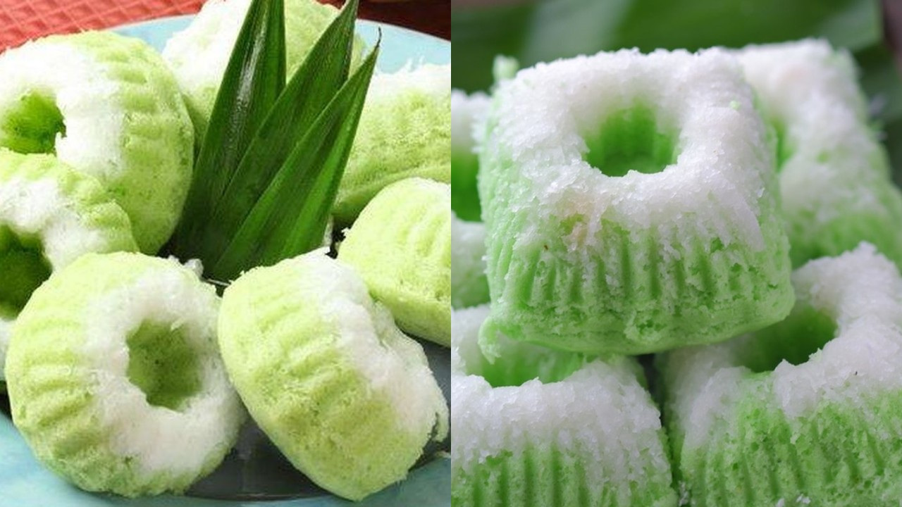 Resep Putu Ayu Pandan Gula Merah, Dengan Rasa Manis Dan Gurih Yang Pas!