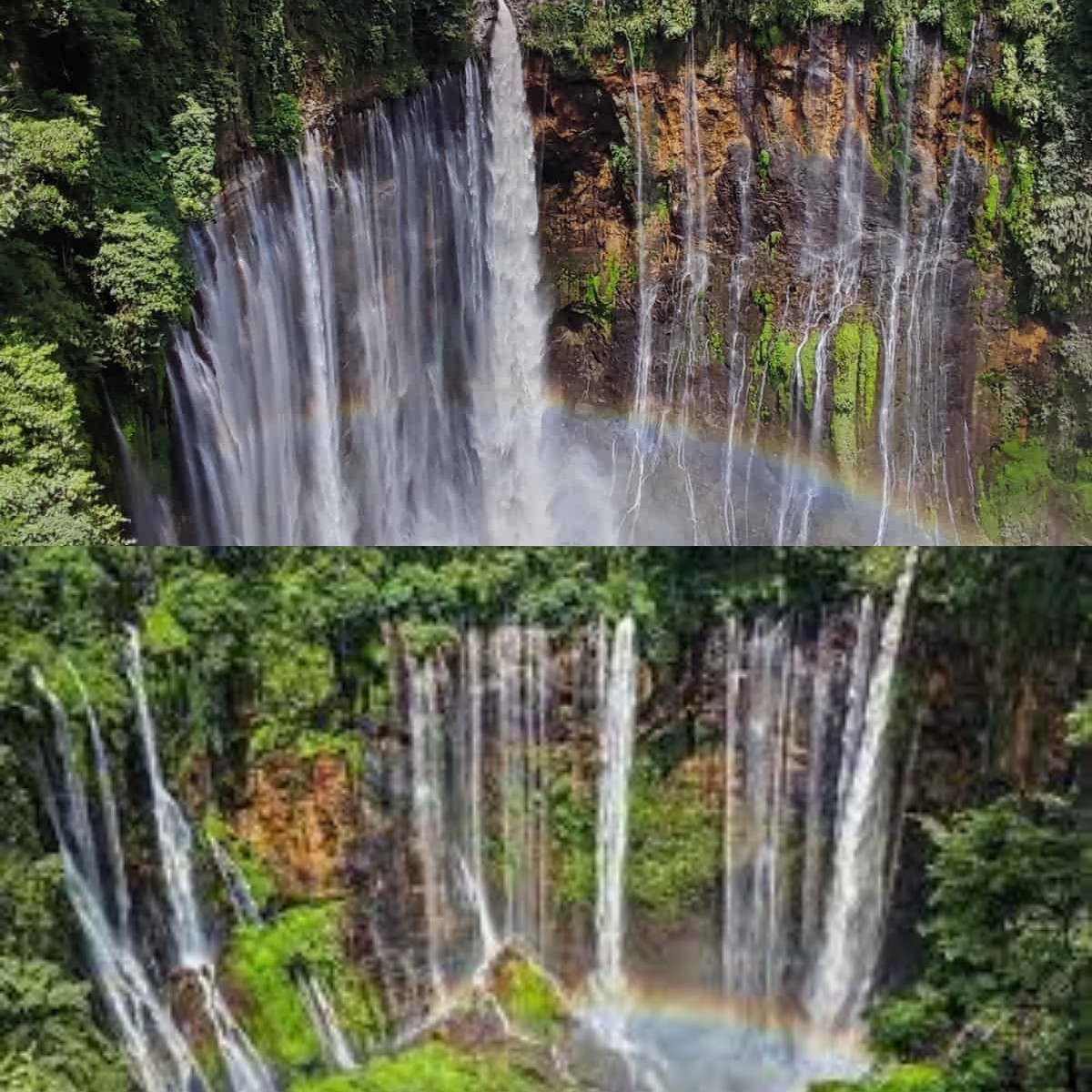 Menikmati Keindahan Menakjubkan yang Disuguhkan Air Terjun Sewu di Malang 