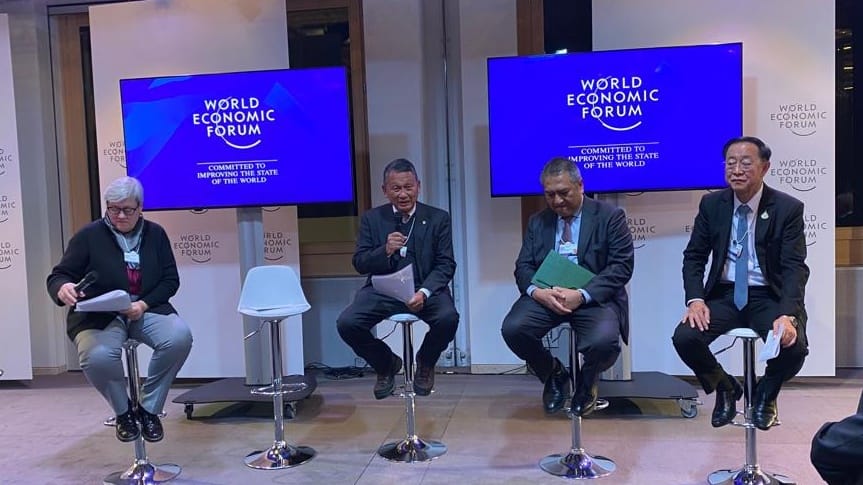 Menteri ESDM Sampaikan Pendanaan Transisi Energi Indonesia di Forum Ekonomi Dunia 2023 di Davos