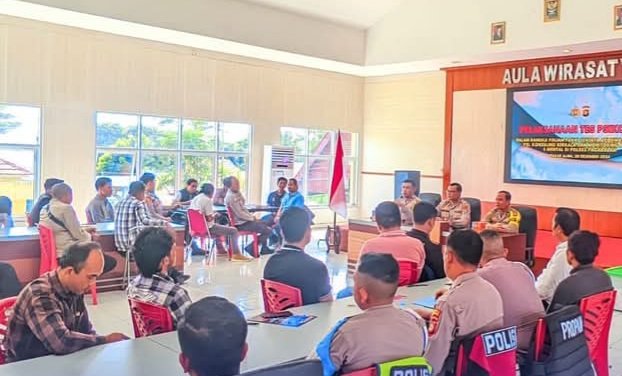 Cek Kelayakan Senpi Dinas, Personel Polres Pagar Alam Ikuti Tes Psikologi