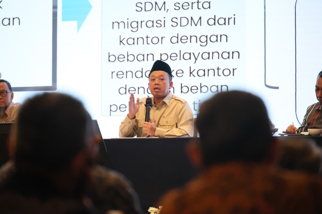 Layani Masyarakat dengan Hati, Menteri Nusron Tekankan Reformasi Pelayanan Pertanahan