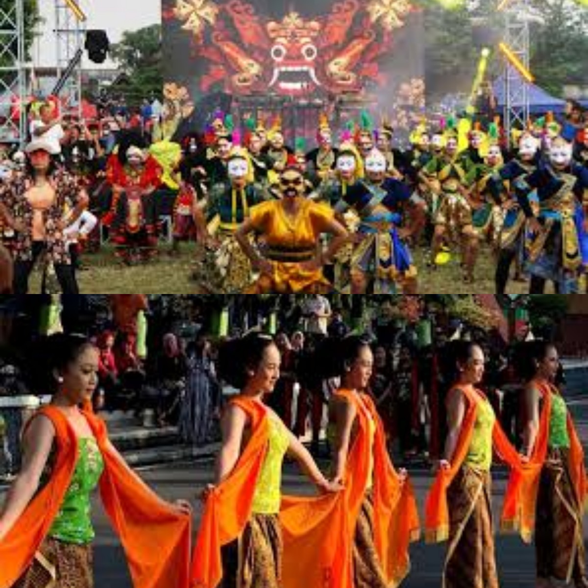 Ayo Merapat ke Alun Alun Lihat Festival Tari Tradisional yang Bikin Merinding