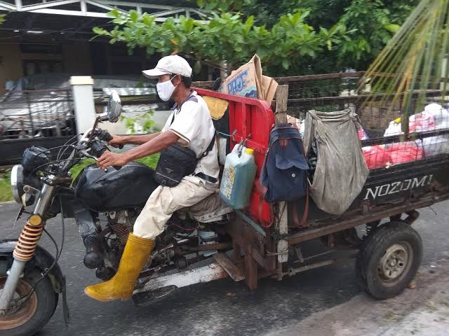 Keberadaan Motor Sampah Sangat Membantu