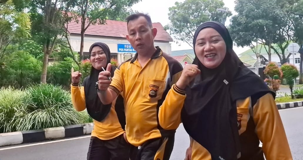 Jaga Kebugaran Jasmani Jajaran, Polres Pagar Alam Gelar Olah Raga Pagi Bersama