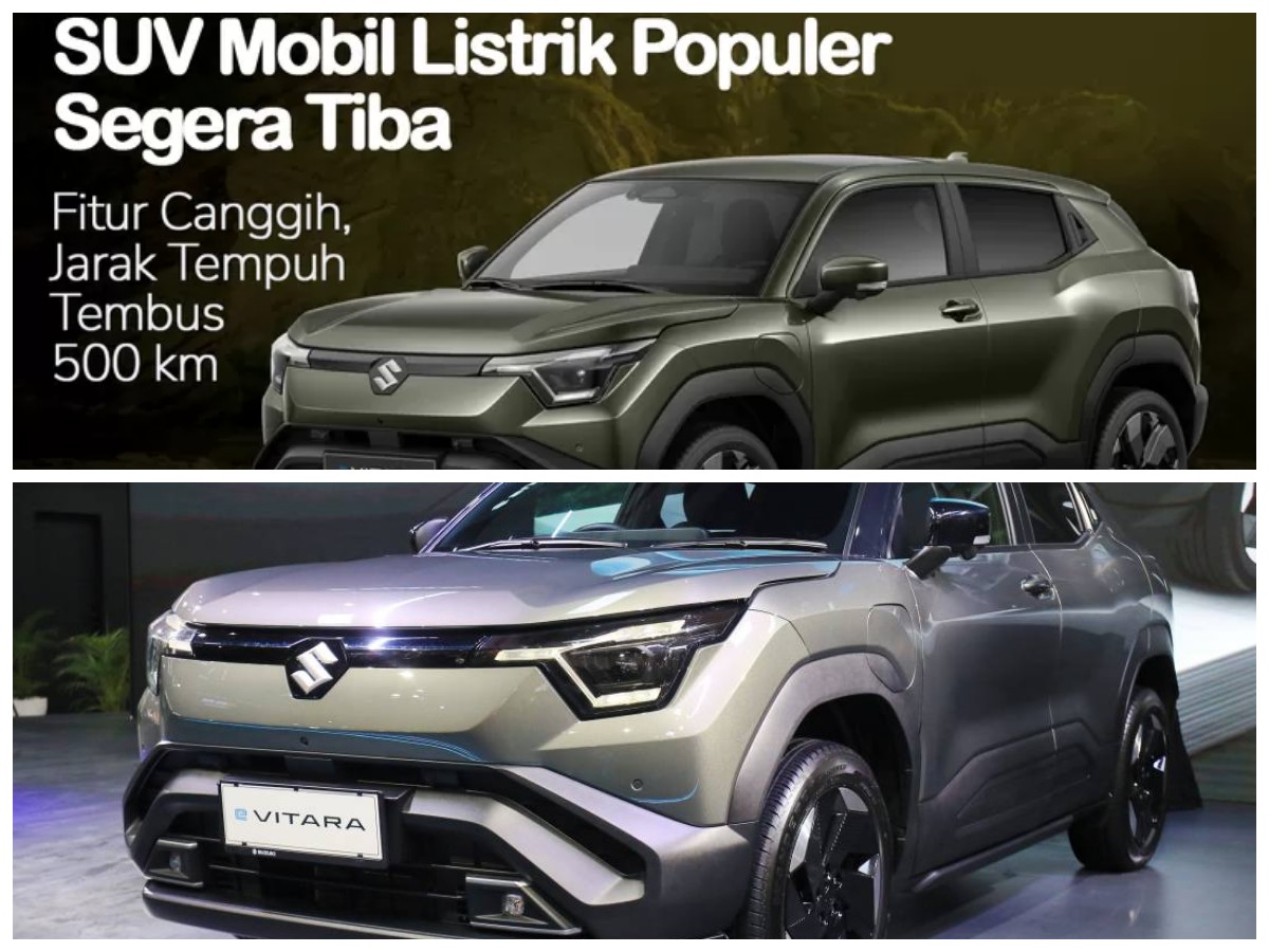 Suzuki eVitara Resmi Tampil Perdana di Dunia: SUV Listrik Modern dengan Jarak Tempuh Hingga 500 Km