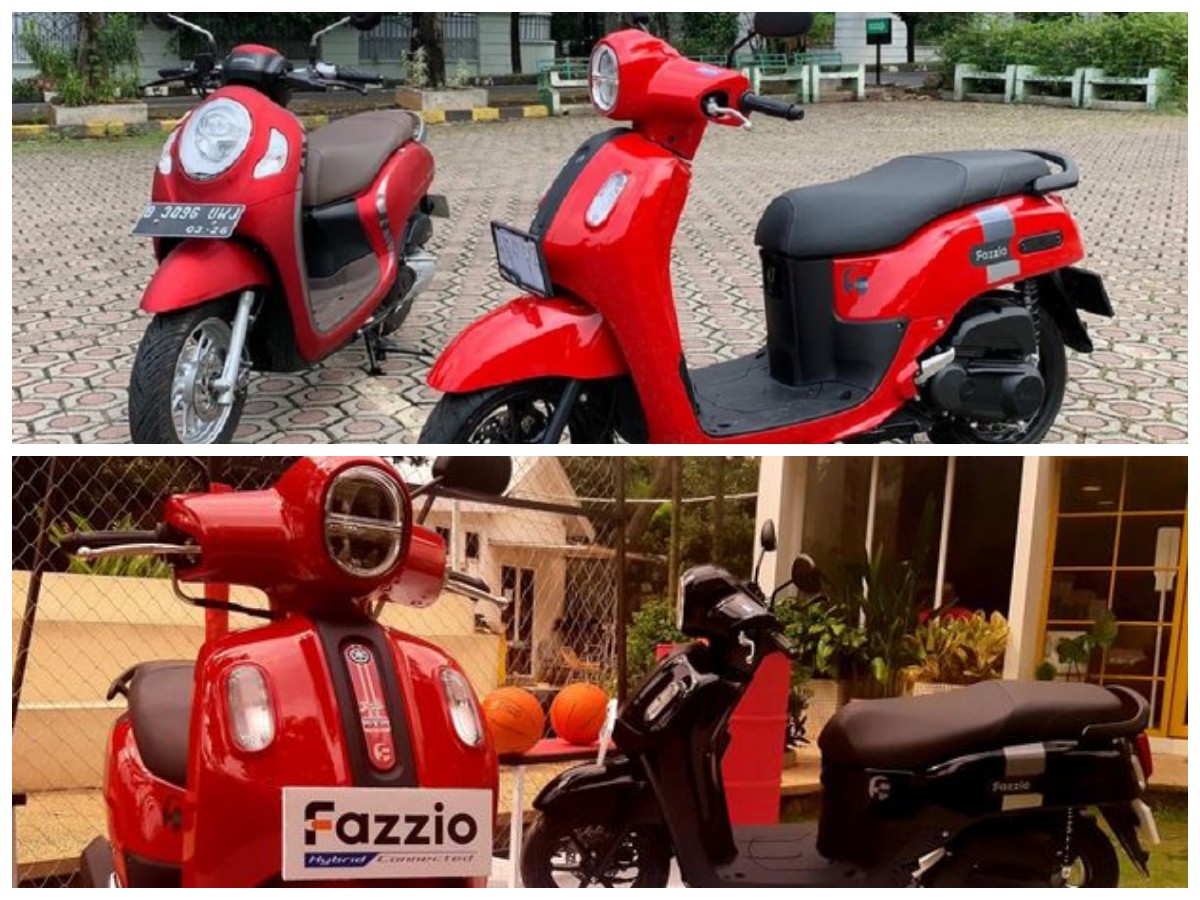 Fazzio vs Scoopy: Siapa yang Lebih Unggul di Segmen Skuter Retro?  Dengan Desain Klasik dan Futuristik Retro