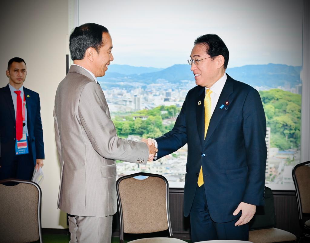 Hari Kedua di Hiroshima, Presiden Akan Hadiri Sejumlah Pertemuan Bilateral Hingga KTT G7