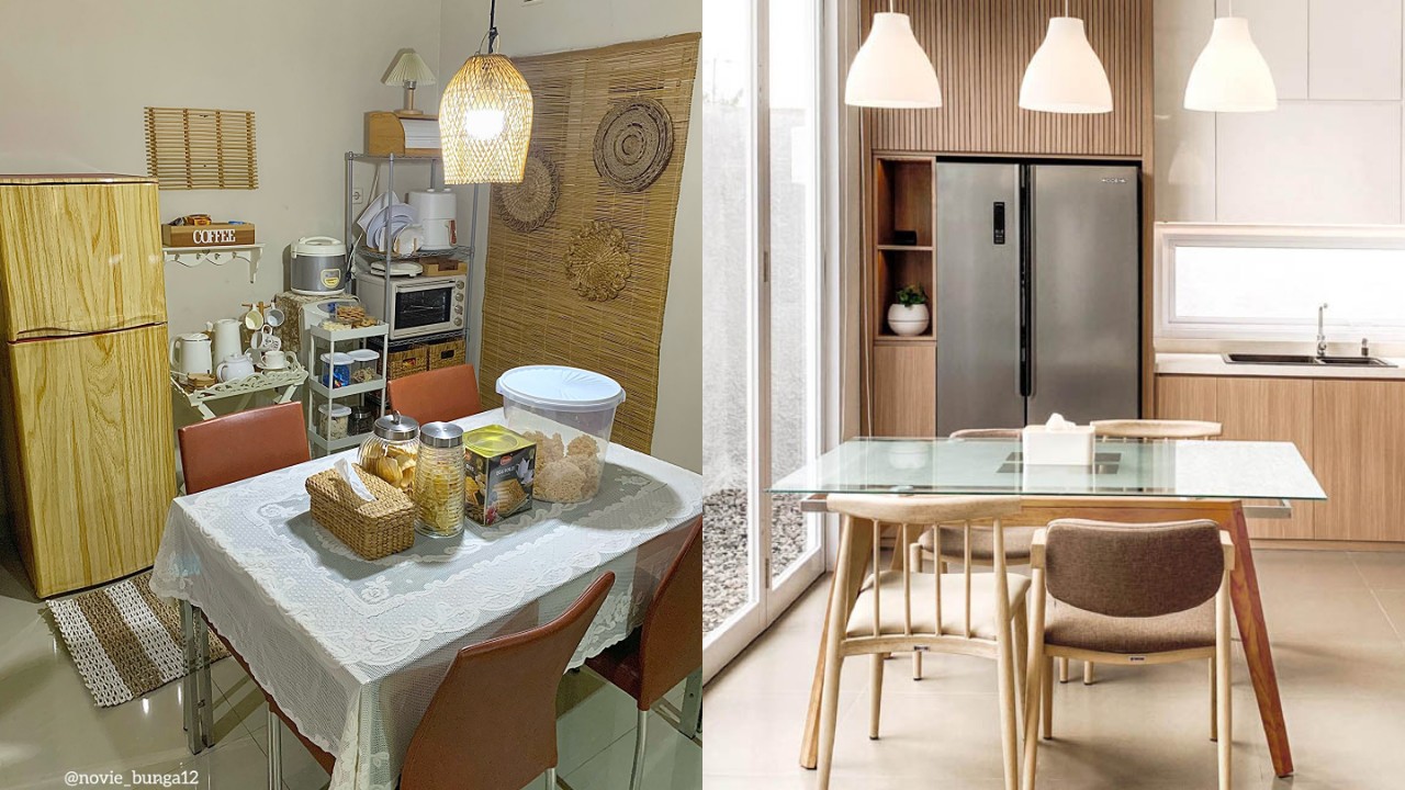 Desain Meja Makan Minimalis untuk Rumah Tipe Kecil, Bikin Ruang Terasa Lega!