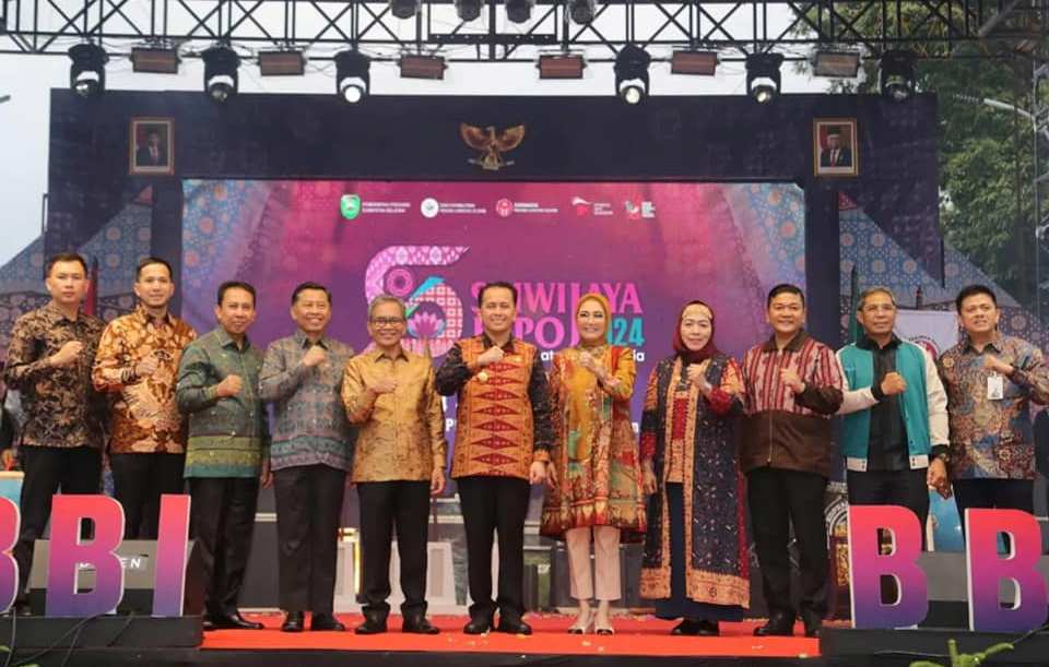 Pj Wako Hadiri Sriwijaya Expo 2024 Palembang, Ajang Pengembangan Potensi Daerah