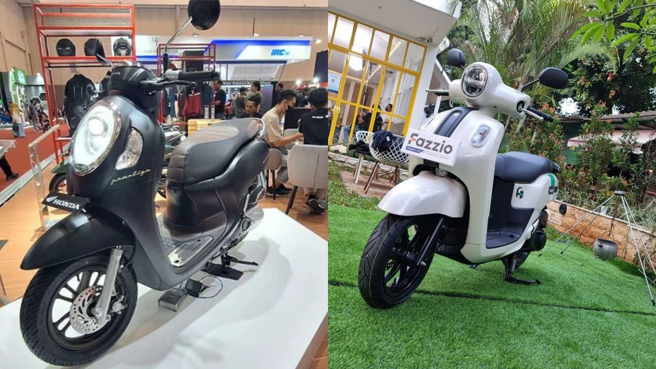 Skutik Retro 21 Juta, Honda Scoopy atau Yamaha Fazzio, Mana yang Lebih Unggul?