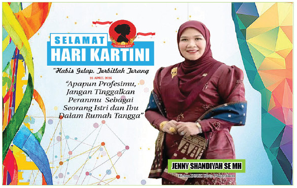 Selamat Hari Kartini, Hj Jenni Sandiyah SE MH : Wanita Pejuang Dalam Keluarga