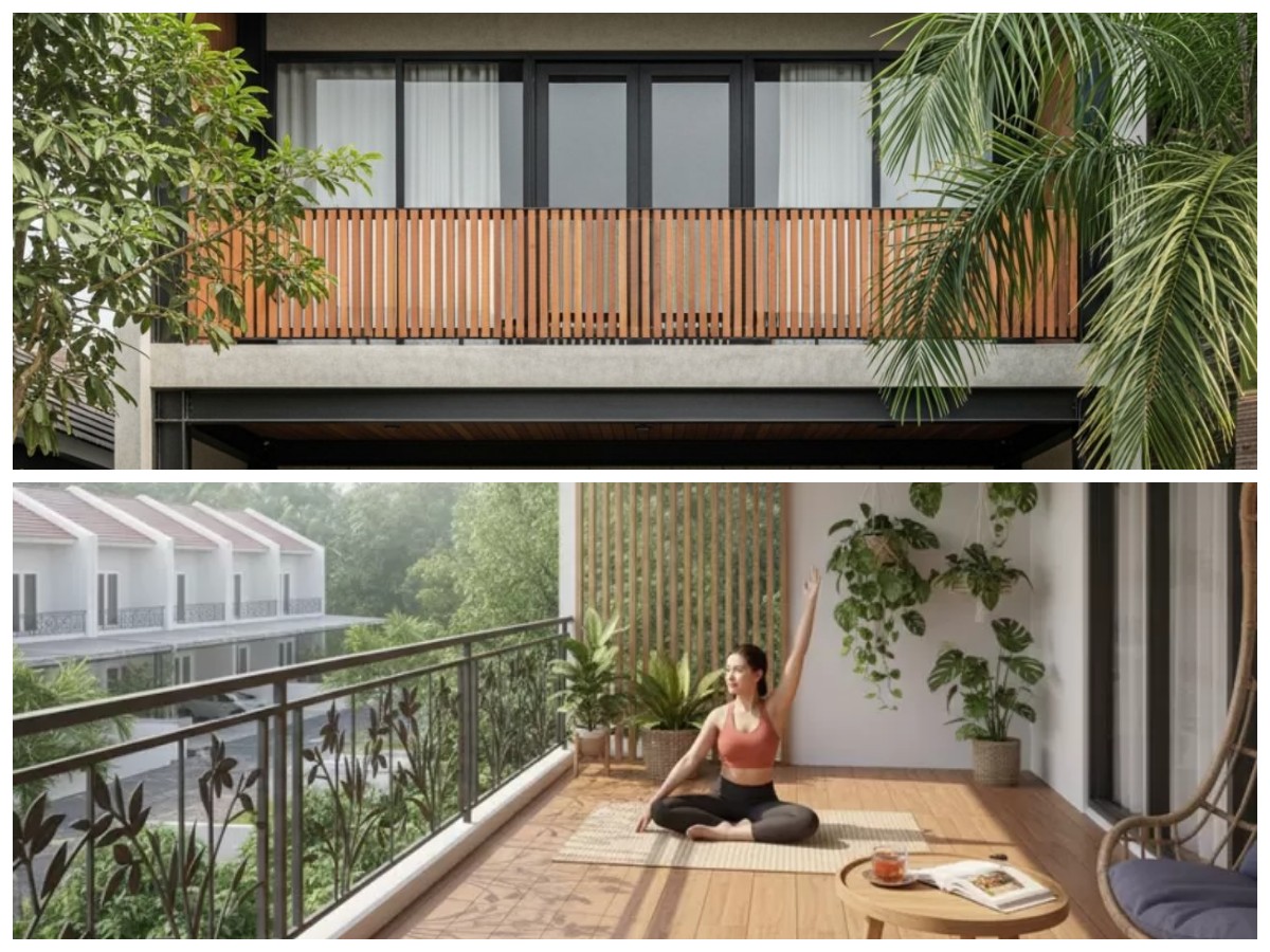 Trik Desain Balkon Roster: Sentuhan Artistik yang Bikin Rumah Makin Memikat