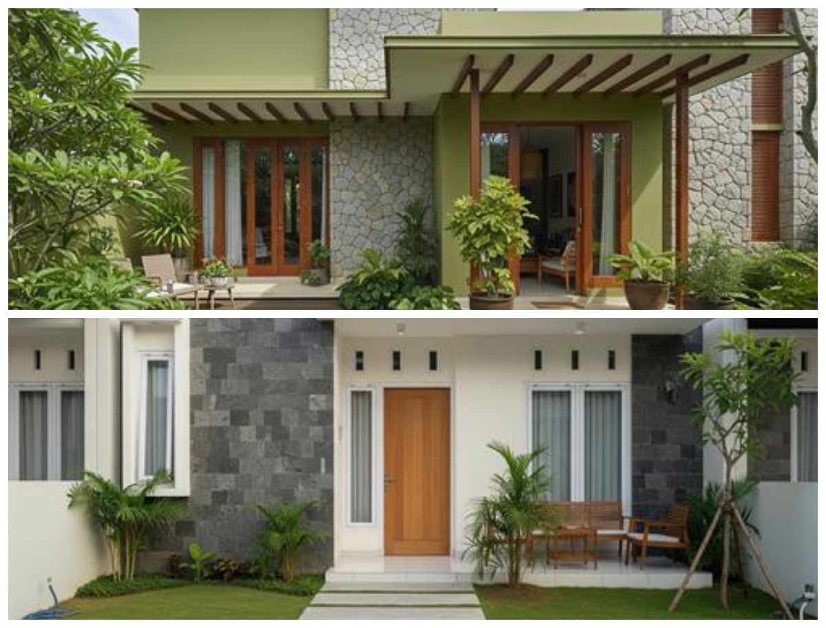 7 Perpaduan Warna Cat Teras dengan Batu Alam Agar Hunian Kamu Gak Kelihatan Jadul