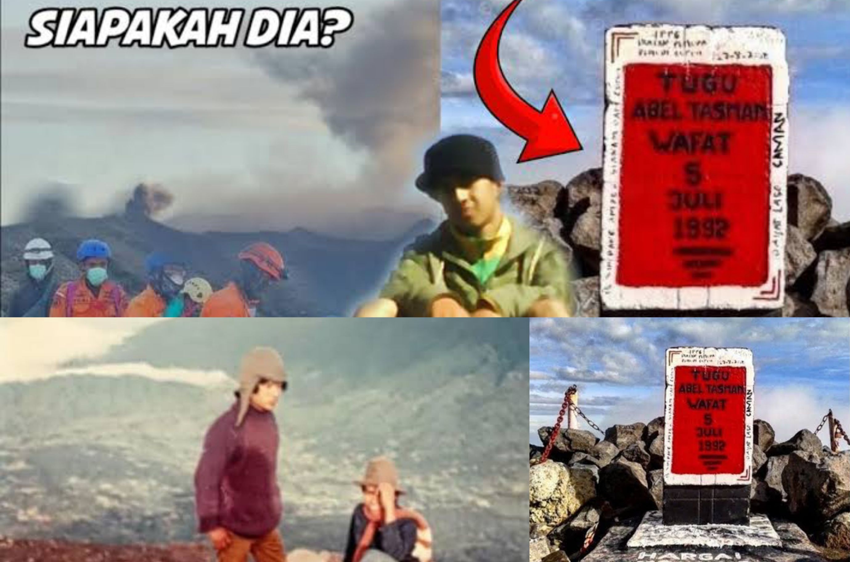 Kisah Pilu Tugu Abel Tasman dan Keberanian di Gunung Marapi