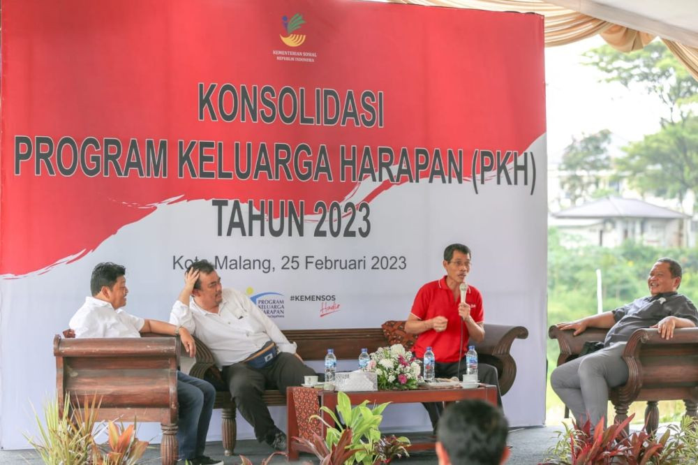 Jajaran Kemensos RI Gelar Kegiatan Konsolidasi PKH di Kota Malang