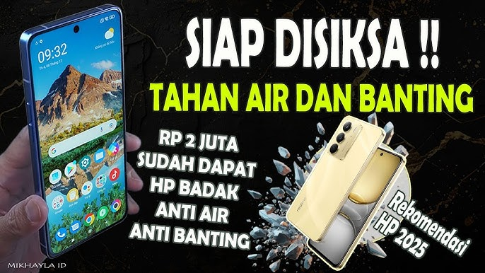 HP Paling Tahan Banting 2025! Jatuh dari Ketinggian, Terendam Air, Masih Nyala?