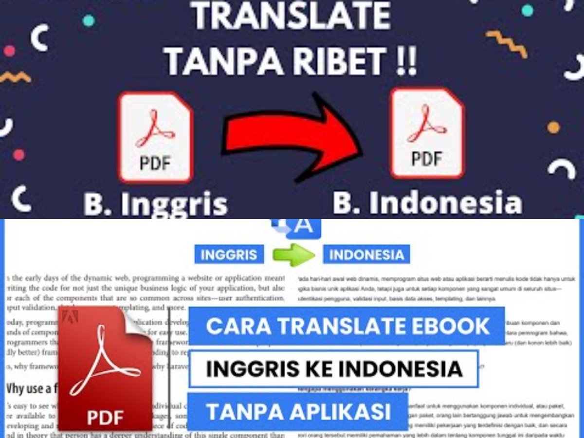 Cara Cepat dan Akurat Menerjemahkan File PDF ke Bahasa Indonesia