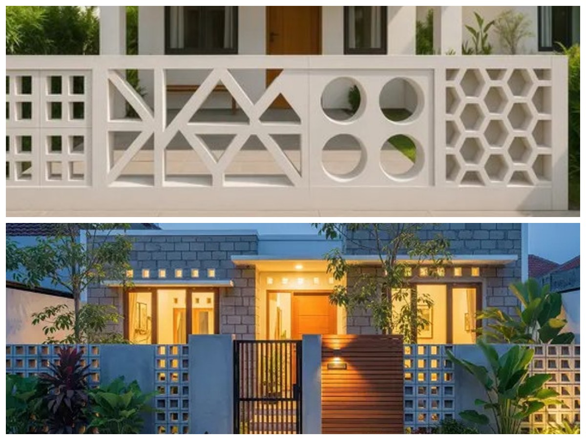 Percantik Teras dengan Pagar Hebel Minimalis, Desain Simpel tapi Tetap Fungsional