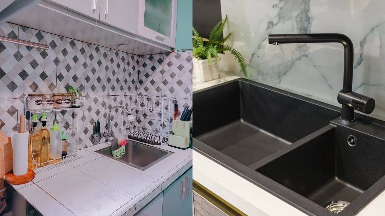 Inspirasi Tempat Cuci Piring dengan Rak Minimalis, Hemat Ruang dan Cantik!