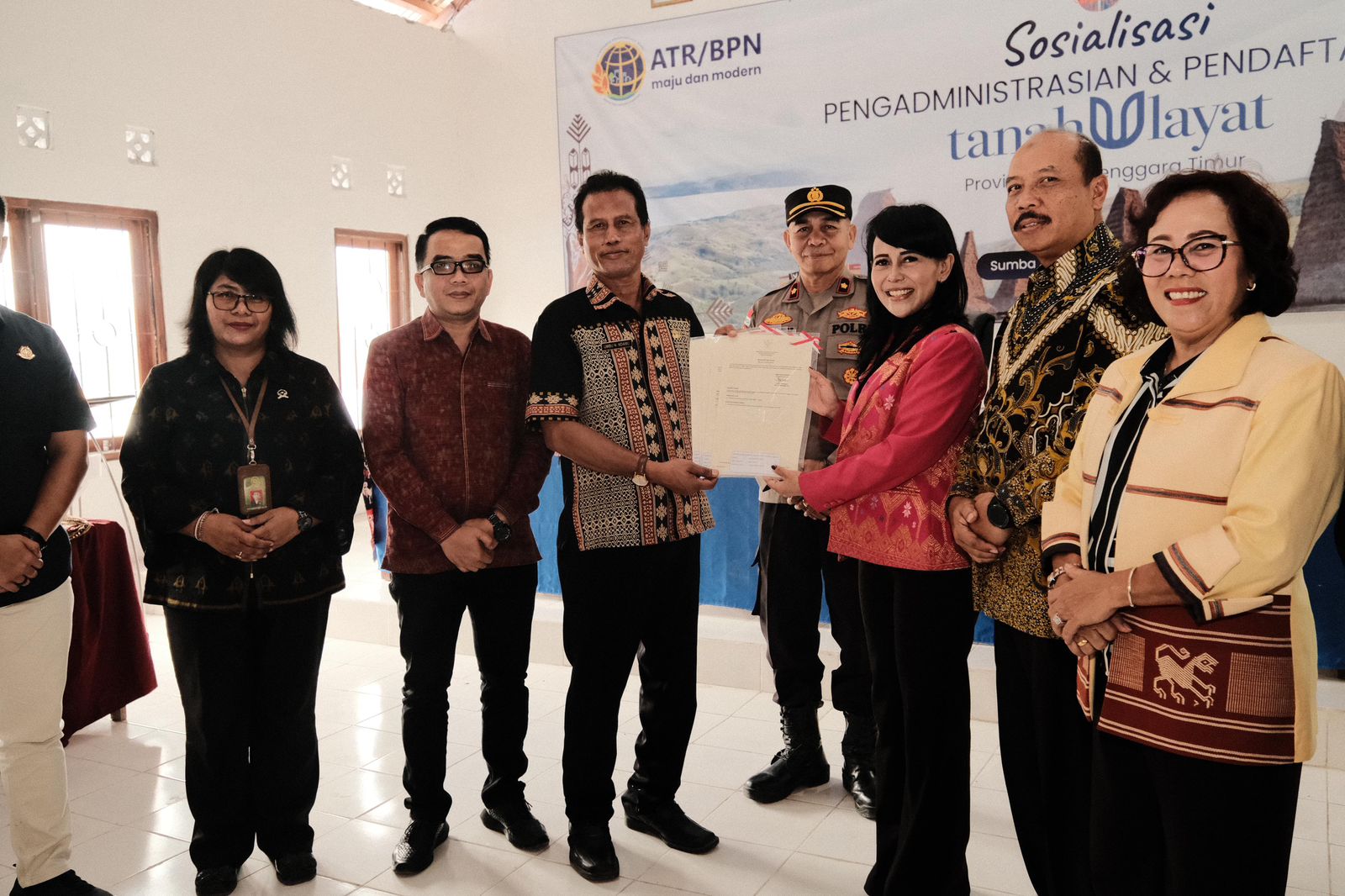 ATR/BPN Dorong Percepatan Pendaftaran Tanah Ulayat di Sumba Timur