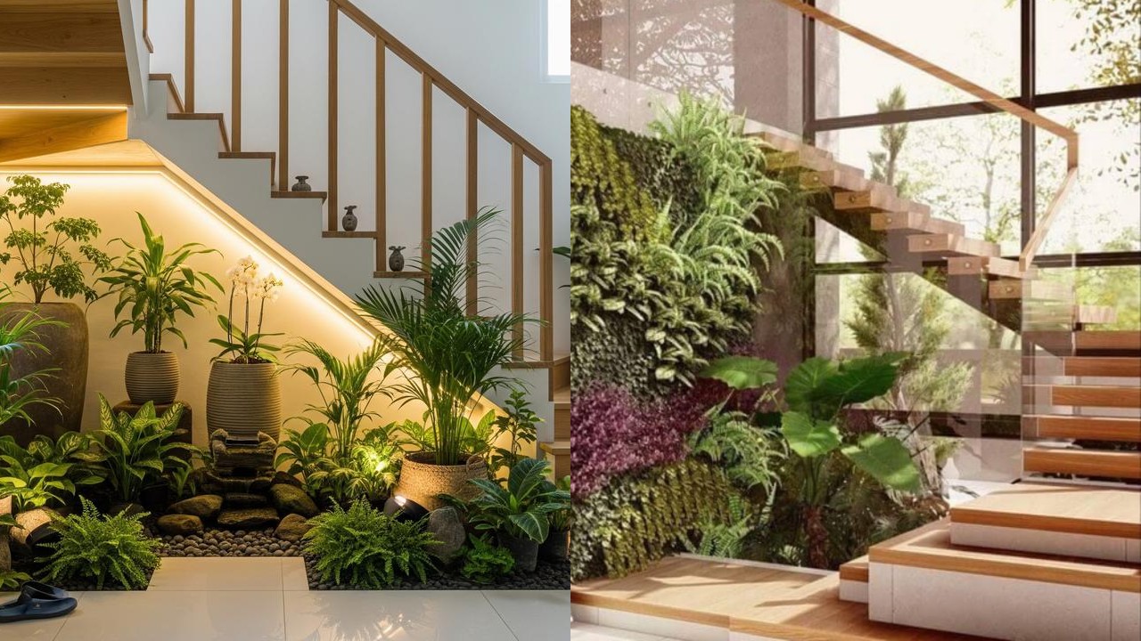 Ide Kreatif Taman Minimalis di Bawah Tangga yang Bikin Rumah Makin Hidup!