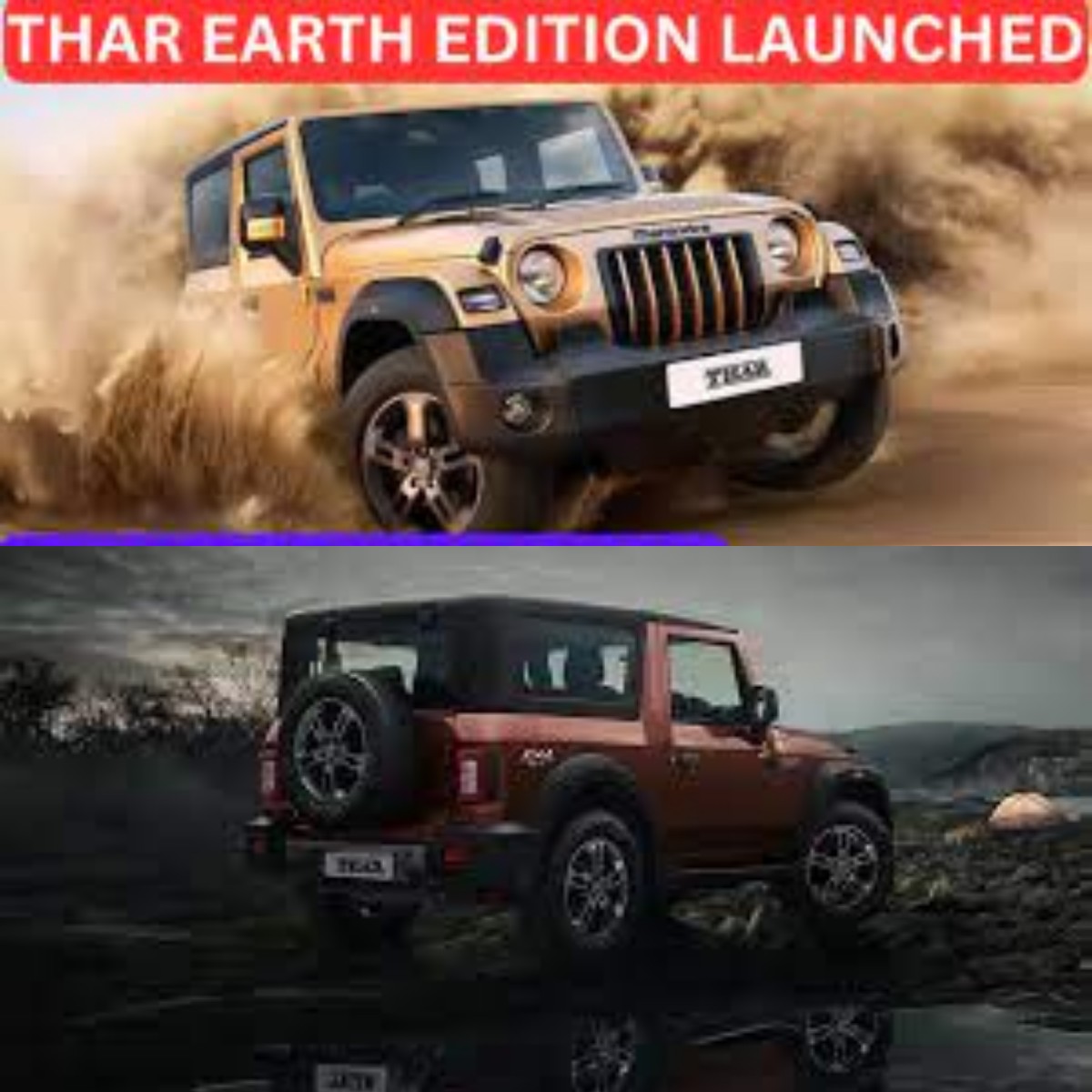 Hadirkan Performa Terbaru! Inilah Kemewahan Off-Road Thar Earth Edition 