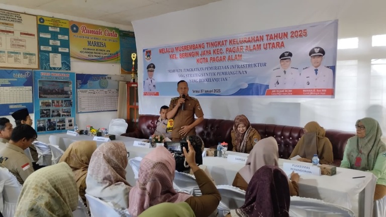 Gelar Musrenbang, Begini Program Prioritas Kelurahan Beringin Jaya