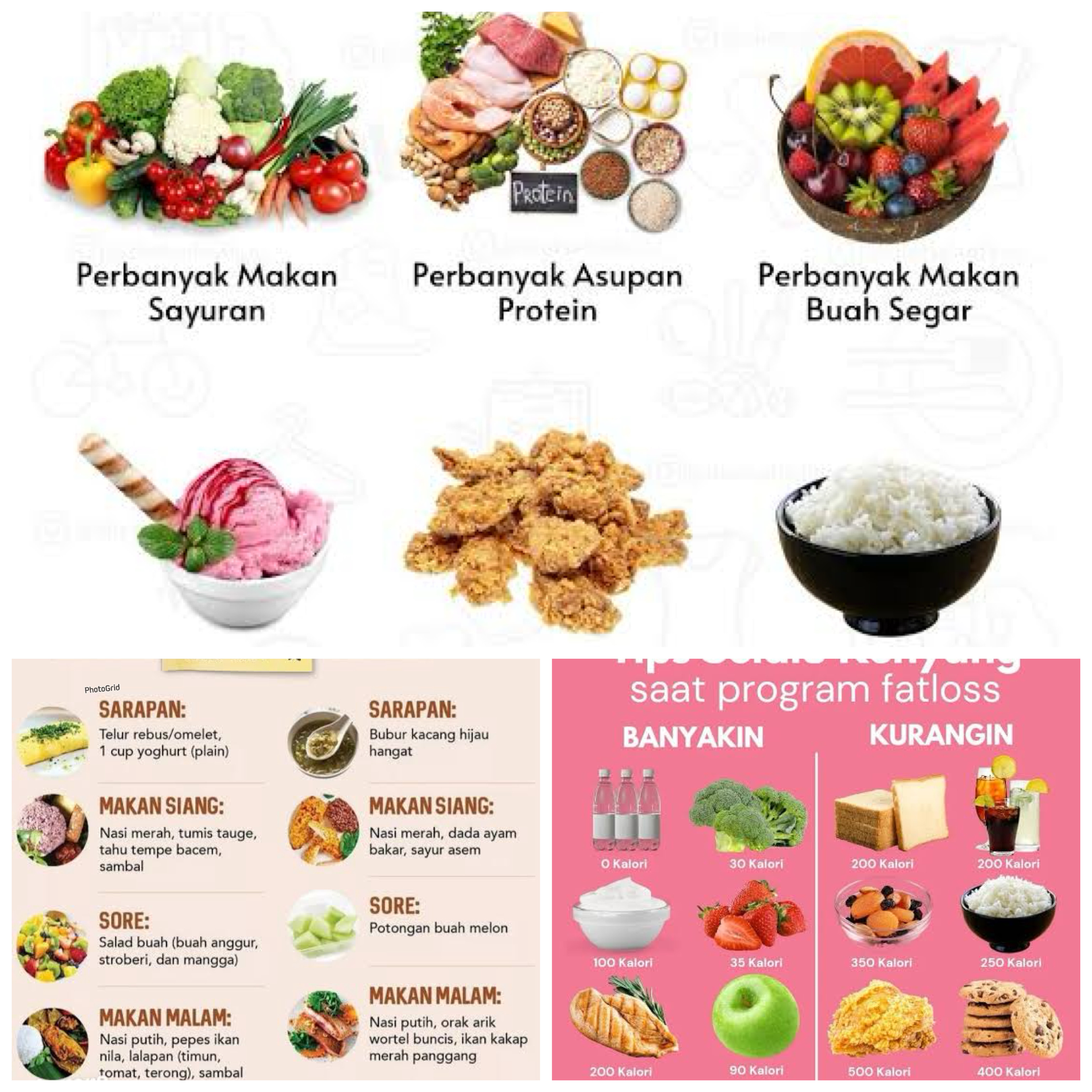 Mau Sukses Turunin Berat Badan? Cobain Menu Diet Harian Sehat dan Praktis Ini!!