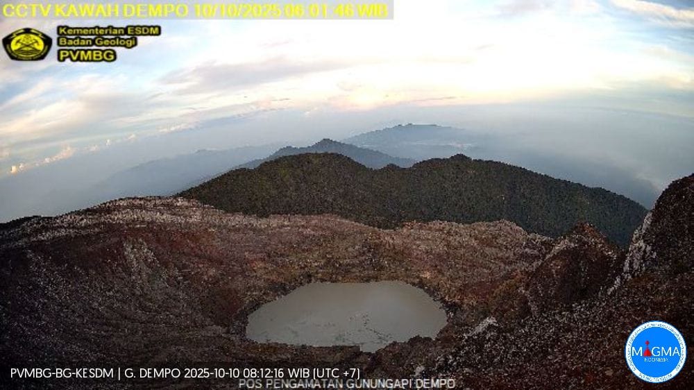 Gunung Dempo Masih Waspada! PVMBG Imbau Warga Tak Mendekat ke Kawah, Ini Kondisi Terbarunya