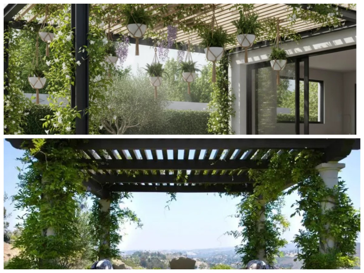 Halaman Adem dan Estetik! 8 Model Pergola Minimalis dengan Tanaman Rambat yang Menyejukkan Rumah