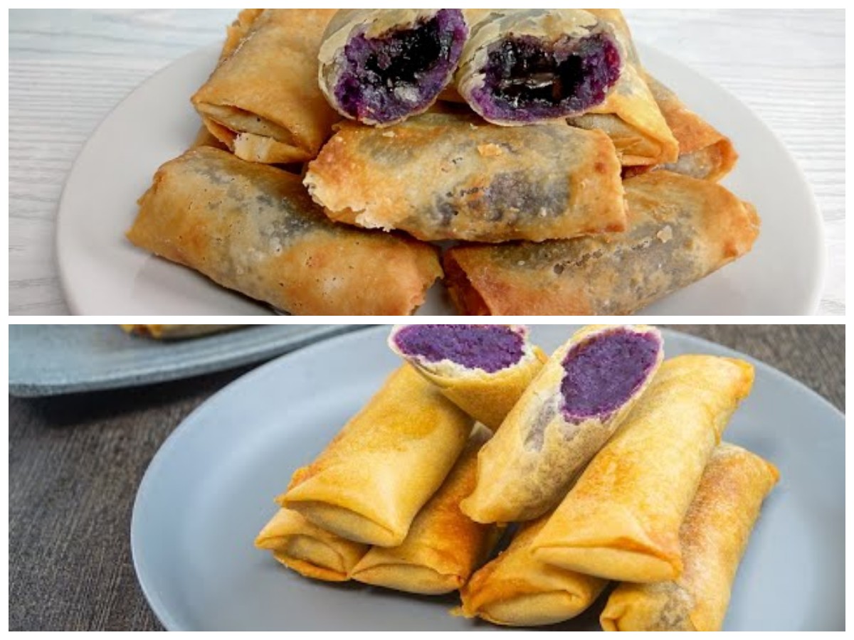 Cara Praktis Membuat Lumpia Ubi Ungu Cokelat, Camilan Enak yang Bikin Ketagihan