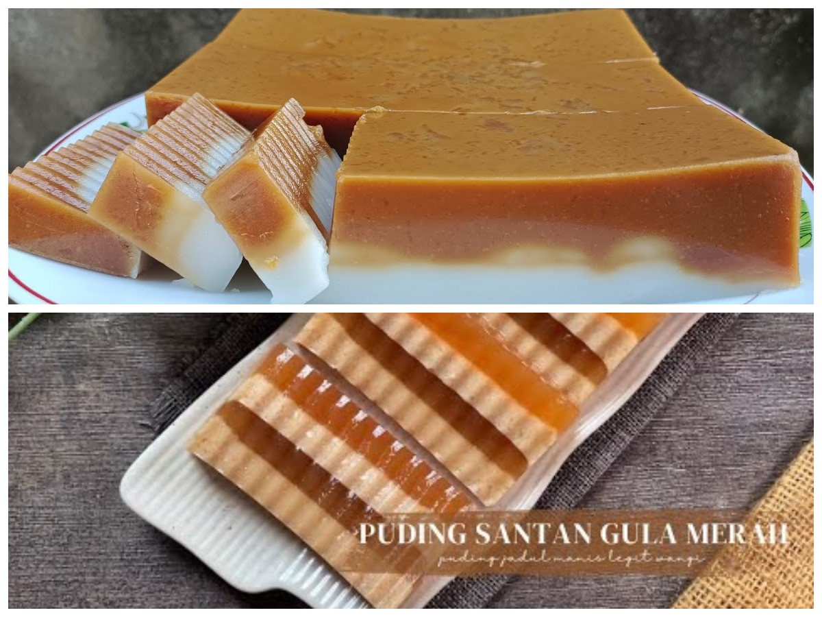 Lezat dan Nostalgis! Resep Puding Lapis Santan Gula Merah yang Bikin Ketagihan