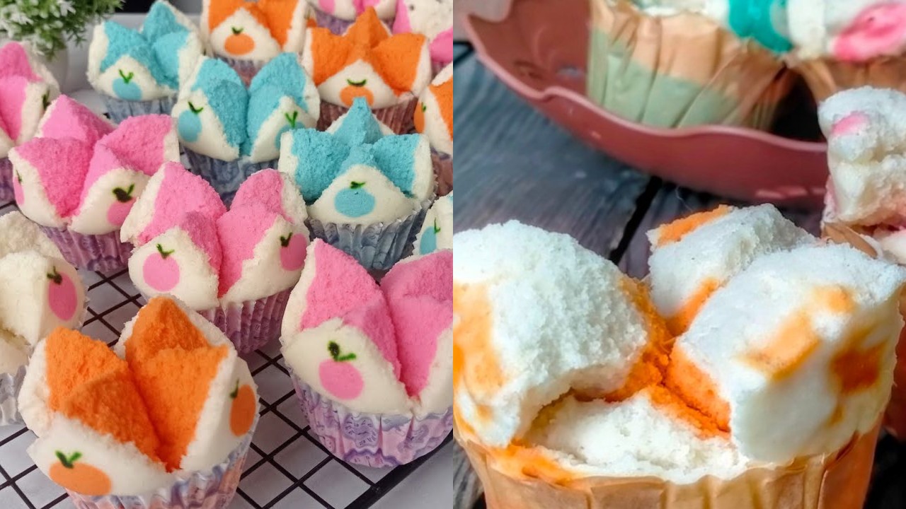 Cara Praktis Membuat Kue Bolu Kukus Thailand, Mekar dan Mengembang Sempurna!