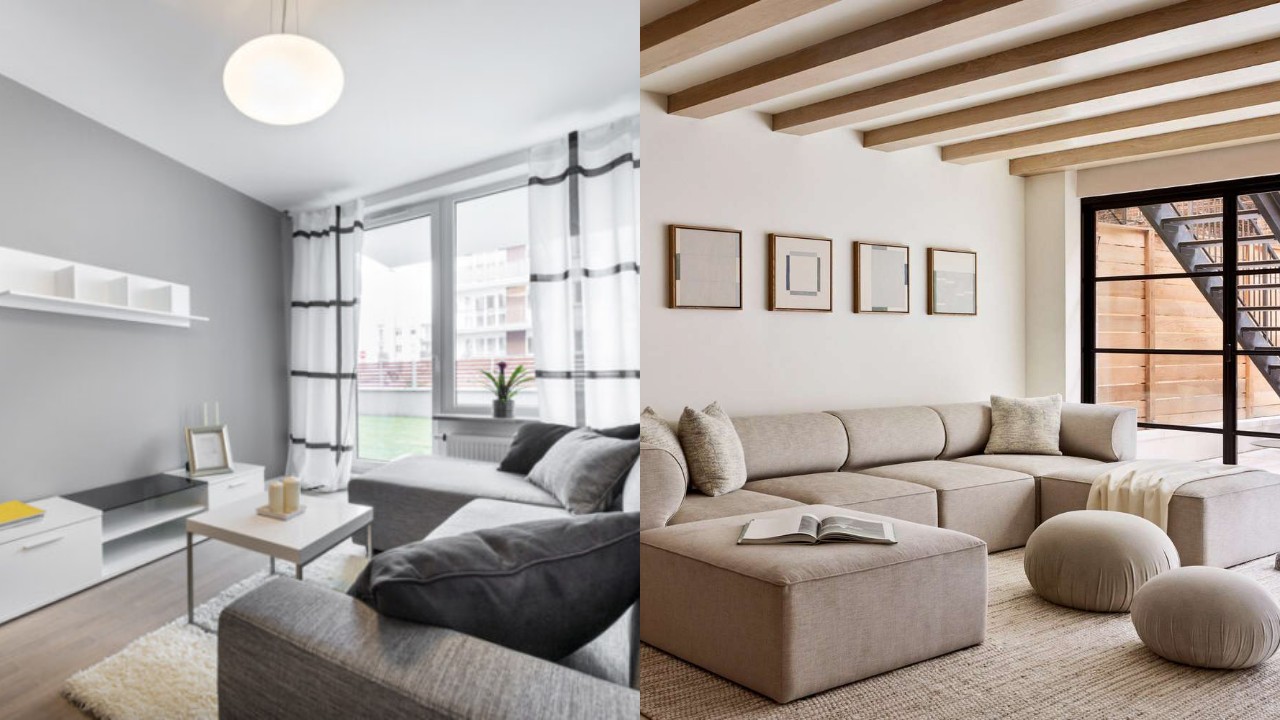 Warna Plafon dan Dinding Serasi, Bikin Ruangan Terasa Lebih Luas dan Nyaman!