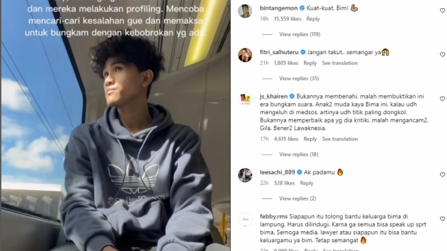 Usai Kritik Pemerintah Lampung di Tiktok, Keluarga Bima Mendapat Ancaman