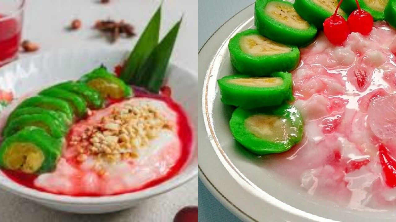 Wow Inilah Resep Es Pisang Ijo Khas Makassar, Lezat Dan Menyegarkan!