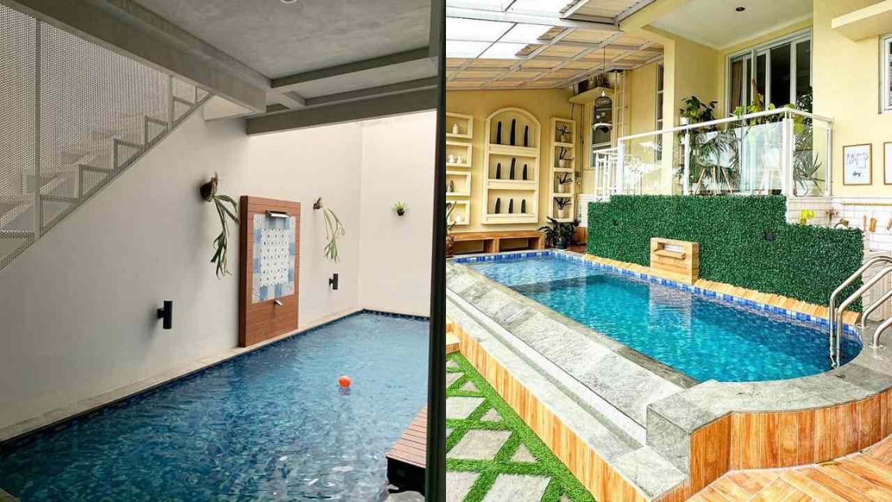 Desain Kolam Renang Rumah Minimalis, Kecil tapi Tampak Lapang!