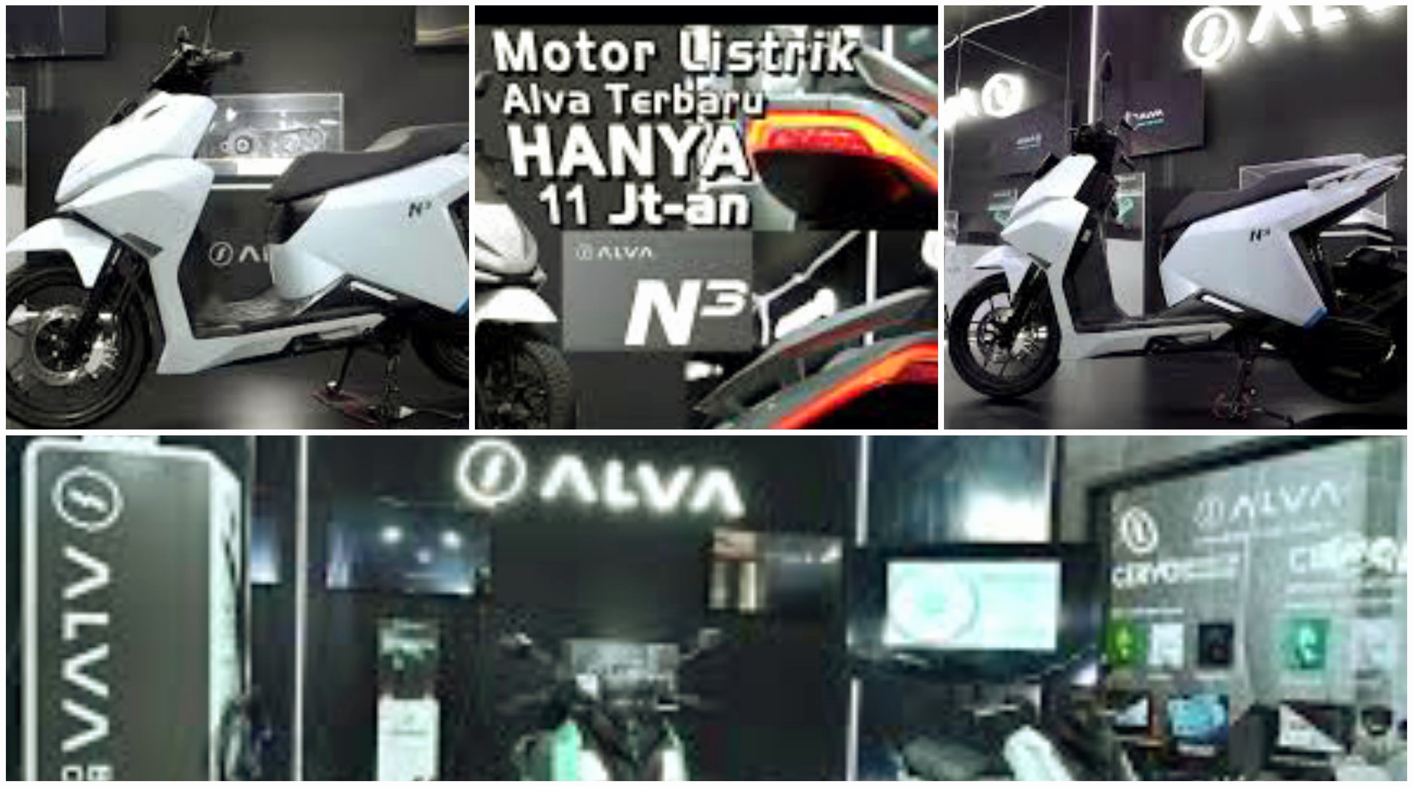  Alva N3. Motor Listrik 11 Jutaan dengan Fitur-fitur Canggih dan Teknologi Muktahir