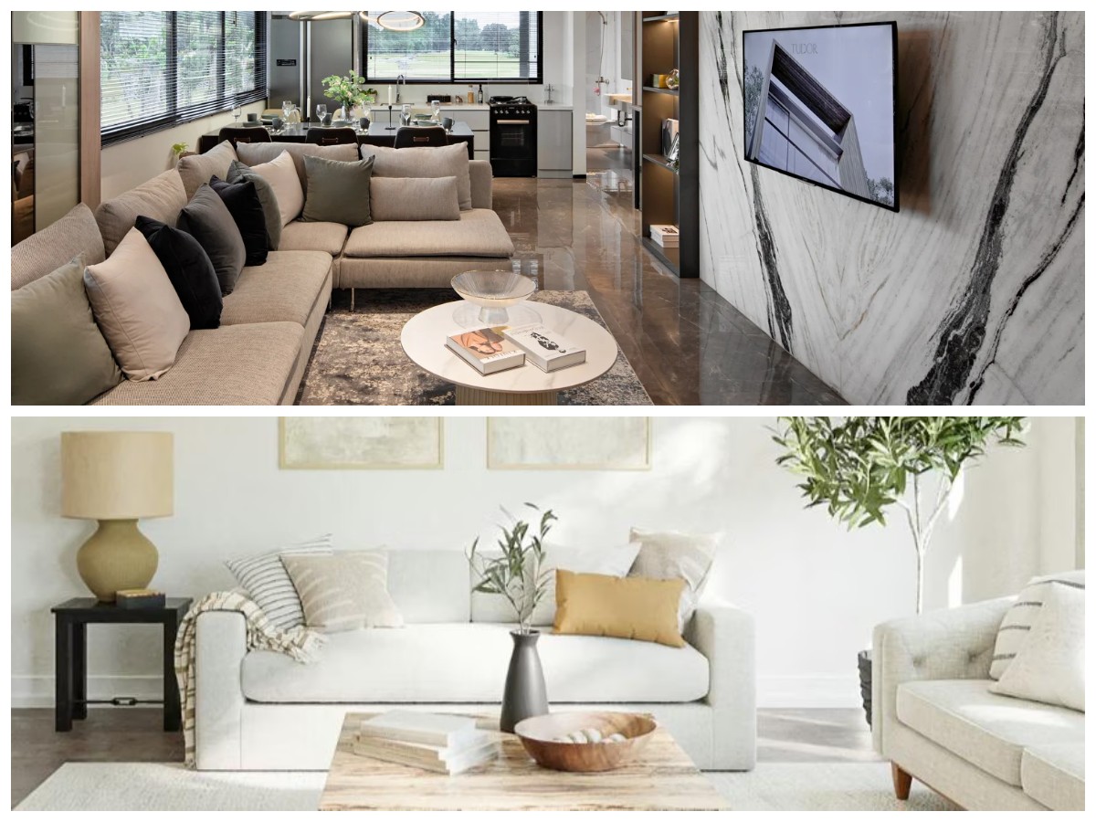 Ruang Tamu Terbuka Bergaya Alami dan Elegan: 3 Konsep Desain yang Menawan