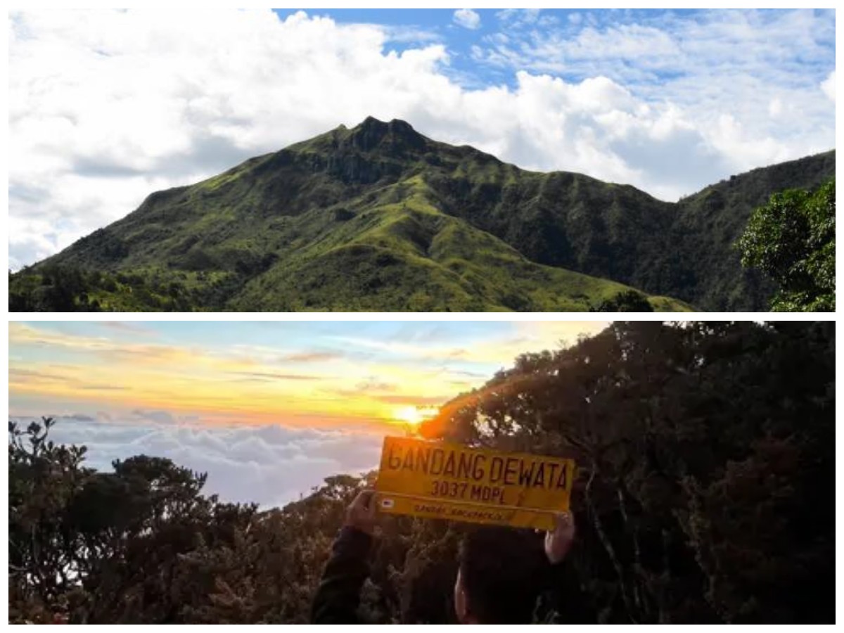 Misteri Gunung Gandangdewata: Fakta-Fakta Menarik dan Legenda Suara Gendang yang Melegenda