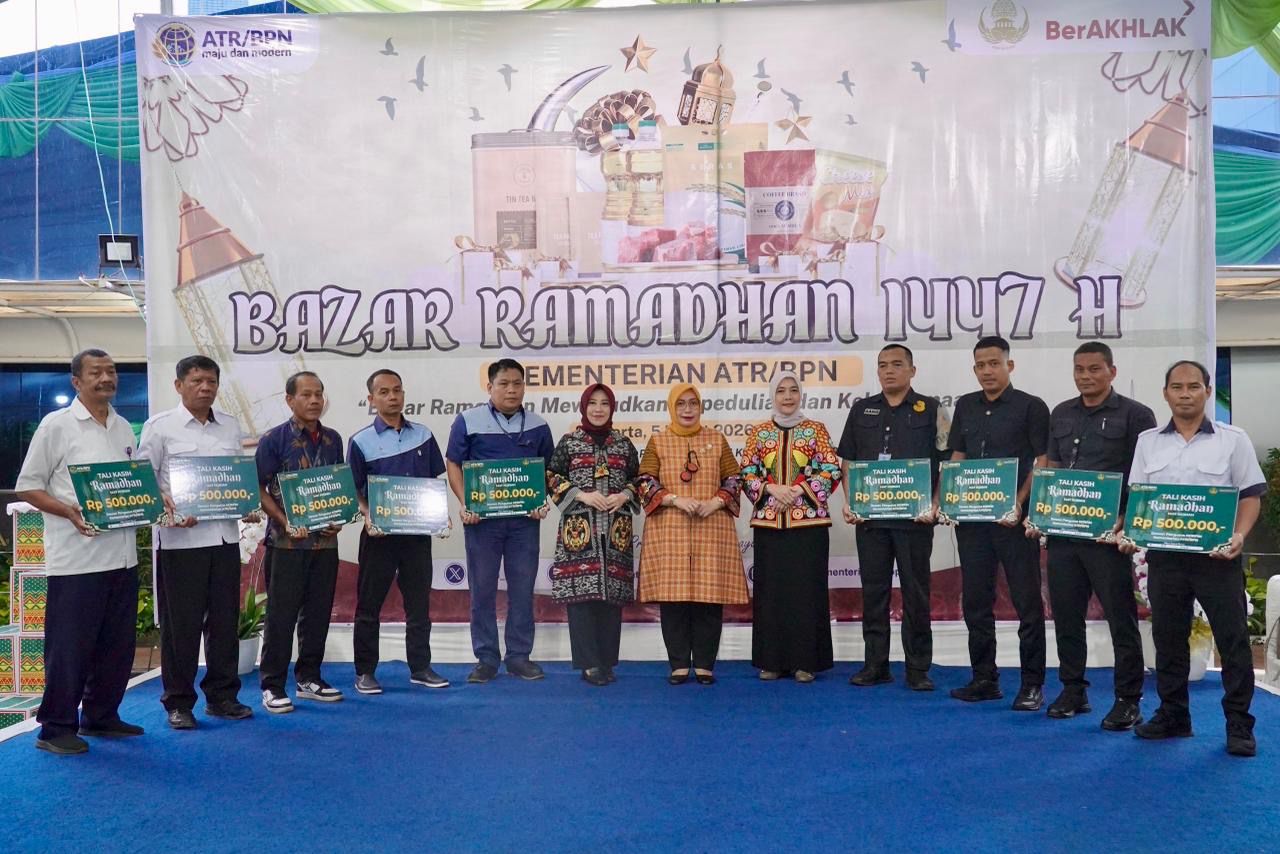 Kepedulian Ramadan ATR/BPN Ringankan Beban Pegawai