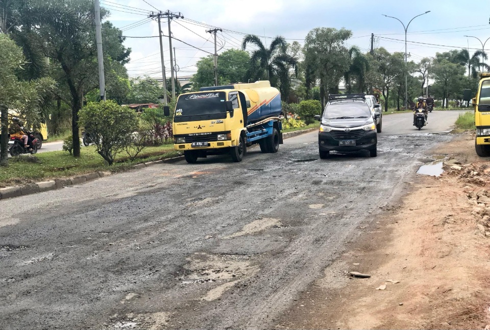 Tingkatkan Konektivitas Transportasi, Jalan Noerdin Pandji Jadi Jalan Nasional