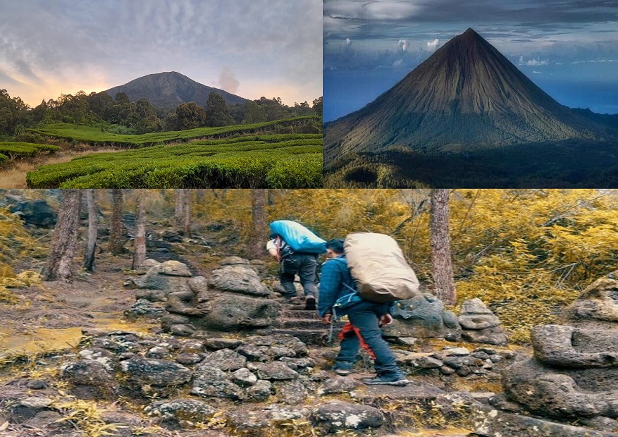 Dempo Gunung Aktip, Sudah 7 Kali Meletus, Benarkah? 