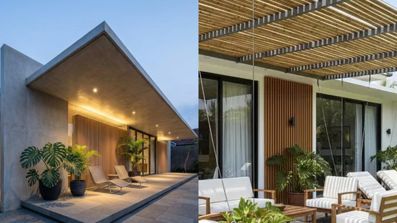 Inspirasi Model Teras Rumah Kecil Tanpa Tiang, Tampilan Modern & Elegan!