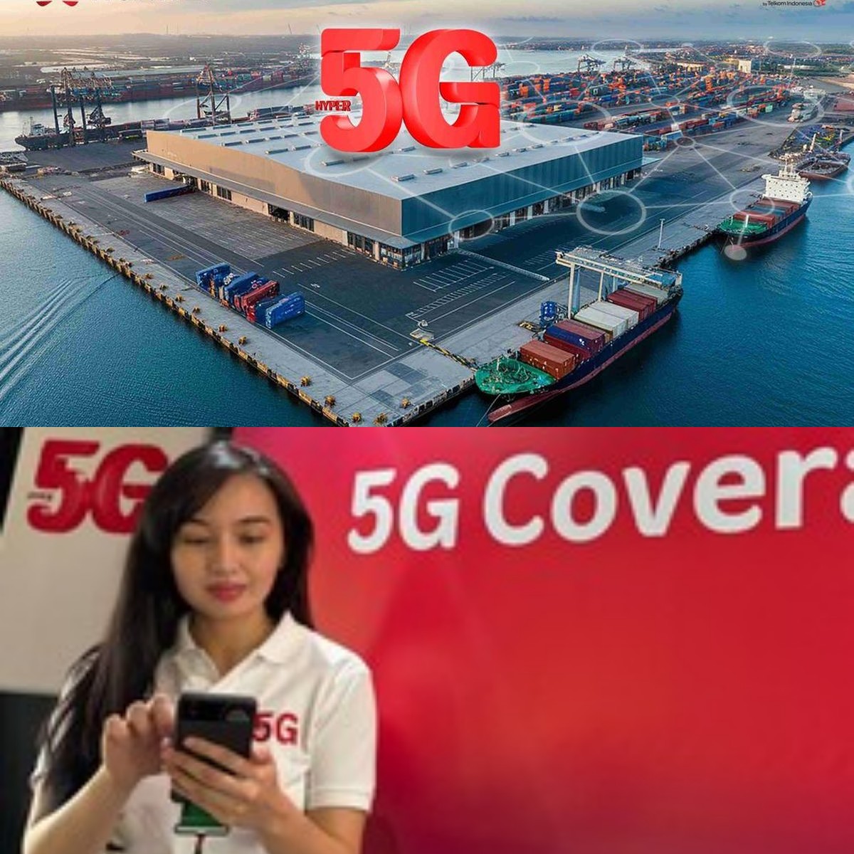 Operator seluler Telkomsel memperkuat upaya pengembangan jaringan 5G di Indonesia dengan bekerja sama dengan p